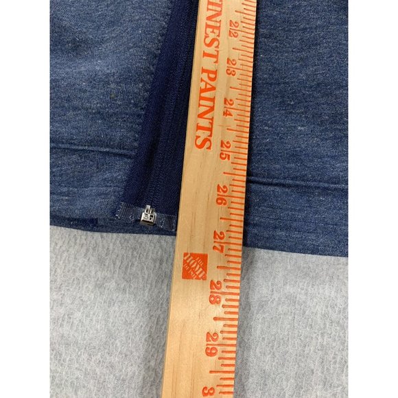 Under‎ Armour Loose Fit Cotton Blend Full Zip Jacket (Women's Medium) Blue - Picture 10 of 11